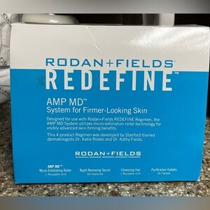 Rodan and Fields Redfine AMP-MP system for former looking skin
